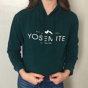 Emerald green hoodie